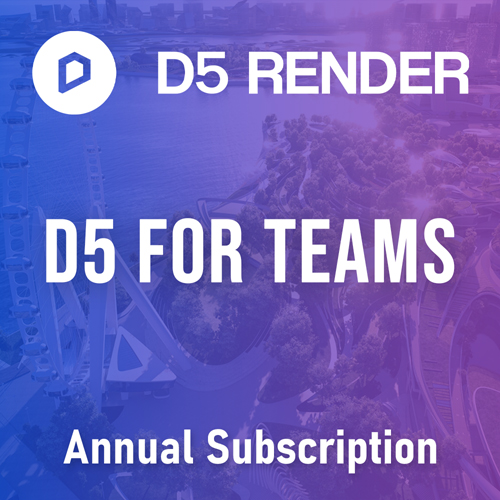 D5 Render for Teams Subscription
